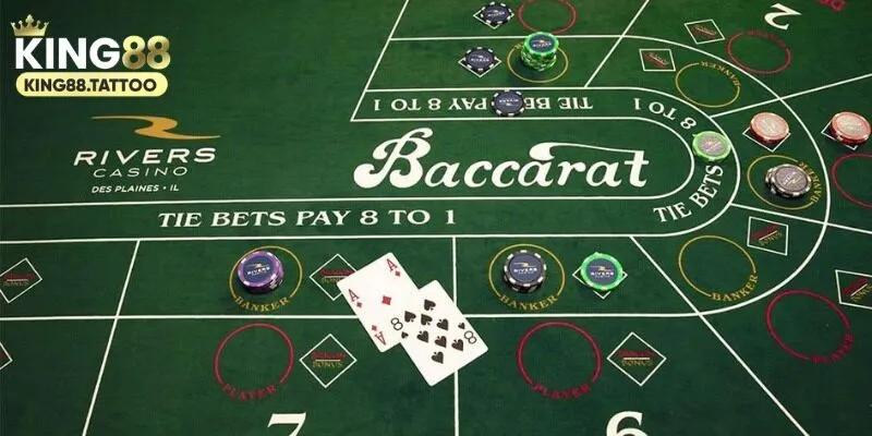 Cách tính điểm và tỷ lệ trả thưởng hấp dẫn trong luật chơi bài baccarat